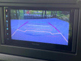 【バックカメラ】駐車時に後方がリアルタイム映像で確認できます。大型商業施設や立体駐車場での駐車時や、夜間のバック時に大活躍!運転スキルに関わらず、今や必須となった装備のひとつです!