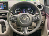 【ステアリングスイッチ】運転中、前方から目線をそらすことなく、オーディオ等の操作が可能な便利機能!安心&快適なドライブを演出してくれます♪