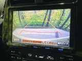 【バックカメラ】駐車時に後方がリアルタイム映像で確認できます。大型商業施設や立体駐車場での駐車時や、夜間のバック時に大活躍!運転スキルに関わらず、今や必須となった装備のひとつです!