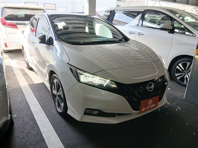 リーフ G 禁煙車 純正9インチナビ フルセグ