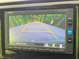 【バックカメラ】駐車時に後方がリアルタイム映像で確認できます。大型商業施設や立体駐車場での駐車時や、夜間のバック時に大活躍!運転スキルに関わらず、今や必須となった装備のひとつです!