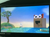 停車時に、お子様向けの番組を視聴できるTV機能。移動時間をより快適に過ごせます。