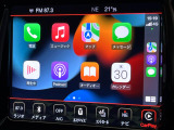 ●Apple Car Play:スマホとの有線接続で、ナビ・オーディオ再生などスマホのアプリ機能が画面でも使える便利機能です!