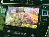 停車時にテレビ放送を楽しめます。待ち時間や休憩時間など、ちょっとした時間に番組を視聴できます。
