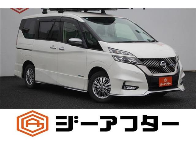 セレナ 2.0 AUTECH セーフティパッケージ 4WD 禁煙車 後席モニター 純正ナビ