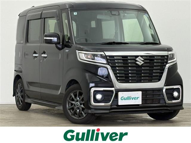スペーシアカスタム ハイブリッド(HYBRID) XSターボ 4WD 本革シート