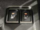 【シートヒーター】寒い日に重宝するシートヒーター!エアコンより早く温まってくれるので寒がりの人も安心ですね♪エアコンの温風は乾燥するから苦手、という方にもをおすすめです。