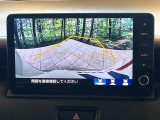 【バックカメラ】駐車時に後方がリアルタイム映像で確認できます。大型商業施設や立体駐車場での駐車時や、夜間のバック時に大活躍!運転スキルに関わらず、今や必須となった装備のひとつです!