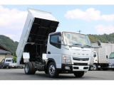 キャンター ダンプ 2t 土砂禁 新明和DR2-0010SY 2t積載 電格ミラー