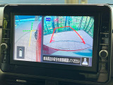 【アラウンドビューモニター】専用のカメラにより、上から見下ろしたような視点で360度クルマの周囲を確認することができます☆死角部分も確認しやすく、狭い場所での切り返しや駐車もスムーズに行えます。