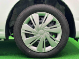 おしゃれは足元から♪純正14インチフルホイールキャップ☆安心のフロントディスクブレーキ。