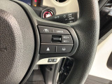 クルーズコントロールを装備しています。高速道路などで一定の速度で走ってくれるので運転が楽ですよ!速度を設定できますので、スピードの出しすぎにも注意できます。