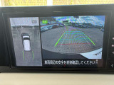 真上から見ているような映像で確認しながら駐車出来るので安心です!