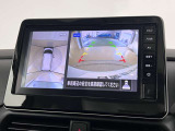 【全周囲カメラ】車両周囲の障害物の位置をモニターでチェックすることができます☆運転中や駐車時などの周囲の安全をサポートしてくれます☆