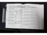 前ユーザー様の記録簿もついておりますので整備歴もご確認いただけます