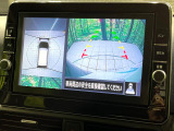 【アラウンドビューモニター】専用のカメラにより、上から見下ろしたような視点で360度クルマの周囲を確認することができます☆死角部分も確認しやすく、狭い場所での切り返しや駐車もスムーズに行えます。