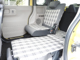 ★リアスペース★3名乗車時でも片側ずつアレンジしていただけるシートです。、人も載せつつ、お荷物もしっかり載せていただけます!