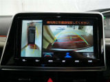 バックガイドモニターで、後方を確認しながら安心して駐車することができます。運転初心者も熟練者も必須の機能ですよ!