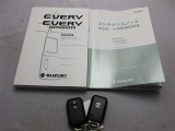 取説・メンテナンスノート・スマートキーの3点セットです。