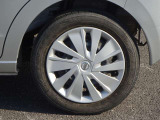 【タイヤ】【純正14インチホイール】《155/65R14》ホイールキャップ付き