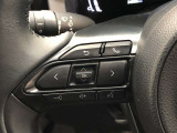 【ステアリングスイッチ】左です。ハンドルから手を離さず、運転に集中したまま手元でオーディオ操作等ができます。