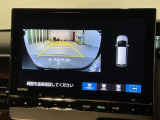 リヤカメラ表示時では視点を変更することもできます。