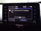 ディスプレイオーディオを装備しています。スマホと連動させると音楽やアプリを楽しむことができます。