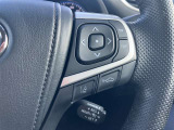 ■ステアリングスイッチで、安全運転!前方から目線を外さないように!