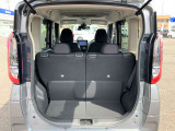 乗る人や荷物に合わせてフレキシブルに対応!4名乗車時でも十分な広さ!