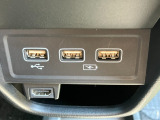 USB、充電も充実しております!長時間のドライブも安心です♪