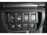 各種スイッチ。運転席から操作設定可能です。