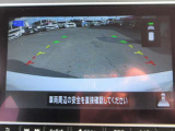 ナビ画面にアラウンドビュ-モニタ-(リアワイド)の映像を映し出しています。  狭い場所での車庫入れをサポ-トしてくれる便利アイテムです。