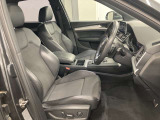 長時間の運転でも疲れを感じにくい、適度な硬さのシートです!