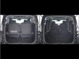 ラゲージスペースは十分な広さがあり、荷物をしっかり積めます。買い物や旅行等、様々なシーンで活躍。実用性を重視される方にも安心の収納力です。