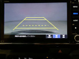 バックモニターで、後方を確認しながら安心して駐車することができます。運転初心者も熟練者も必須の機能ですよ!