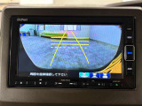 バックカメラの画像です。車庫入れの安心感がアップしますね☆