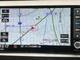 ホンダ純正メモリーナビ付きなので、迷わず目的地まで安心。