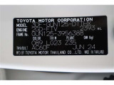 車両型式、フレームナンバーなどを表記したプレートです。最後までご覧いただきましてありがとうございました!ご不明な点などございましたら、お気軽にお問い合わせください。