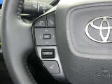 ステアリングスイッチ装備!運転しながら手元でオーディオの操作などができます。