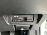 インストルメントパネルのデザインにフィットする、ビルトインETC2.0ユニット!