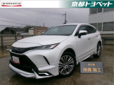 この車両は、ご成約時に当社指定の新品タイヤ2本と交換いたします。プラチナホワイトパールマイカのハリアー入荷しました。