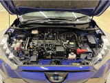 トヨタ中古車「まるごとクリーニング」施工済。エンジンルームを専用洗剤で洗浄!高圧&スチーム洗浄も行います。樹脂部分も艶出し剤でピカピカです☆☆