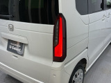 視認性がいいテールランプ。後続車にも存在をアピール。