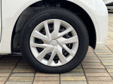 純正ホイールカバー付スチールホイール 155/65R14