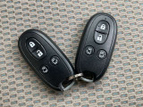 インテリジェントキーです。キーを取り出す事なく、車両のボタン操作だけてドアロック操作やエンジン始動等が可能です。