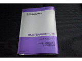 車の取り扱い説明書&メンテナンスノートが付いてますので安心です!!