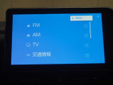 オーディオモードメニュー、AM・FMラジオ フルセグTV対応!