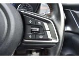 運転中に手をハンドルから離すことなく運転支援機能や走行モードの切り替え関連の操作ができます。