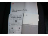 【付属品】メンテナンスノート、オーナーズガイド、その他説明書付属してます!