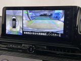 上から丸見えアラウンドビューモニター付きです。